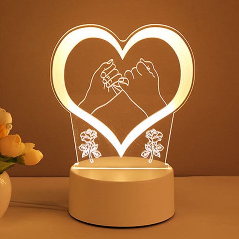 3D Lamp Acrylic LED Night Lights