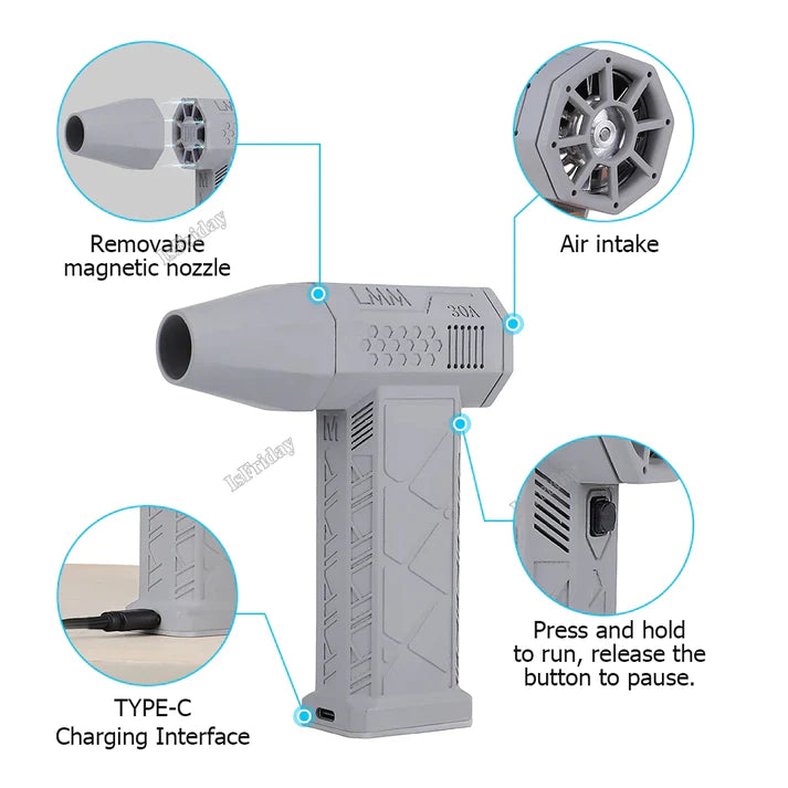 Fluxara™ Silent High-Power Jet Fan